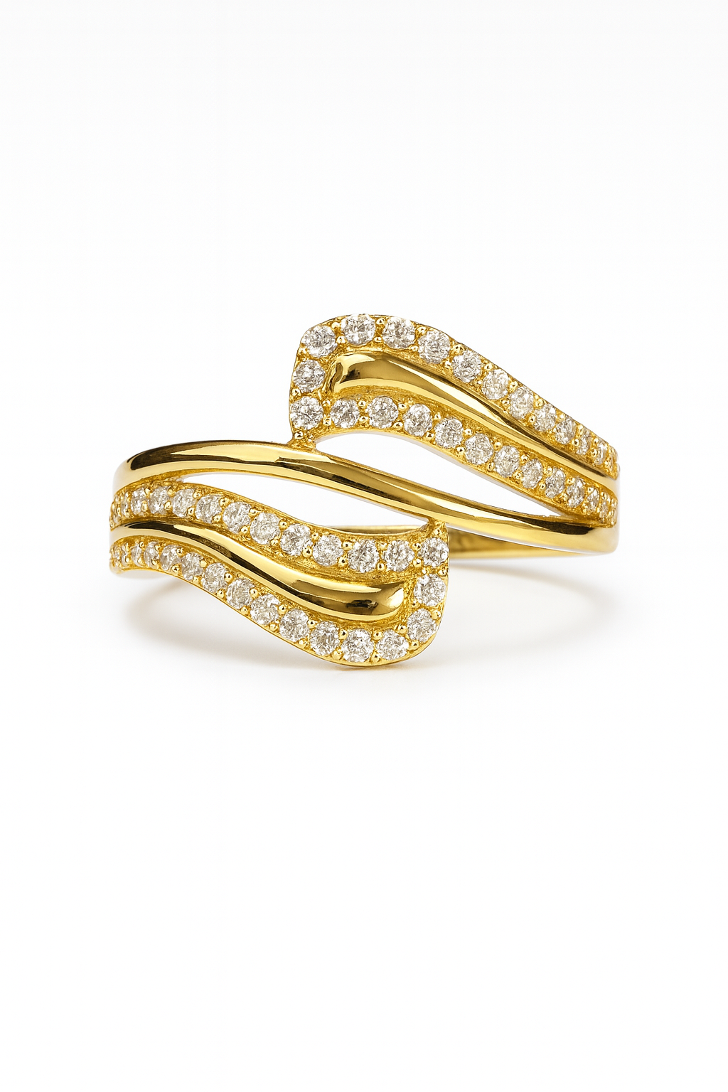 ANILLO EN ORO 14k CON ZIRCONIAS $289.99