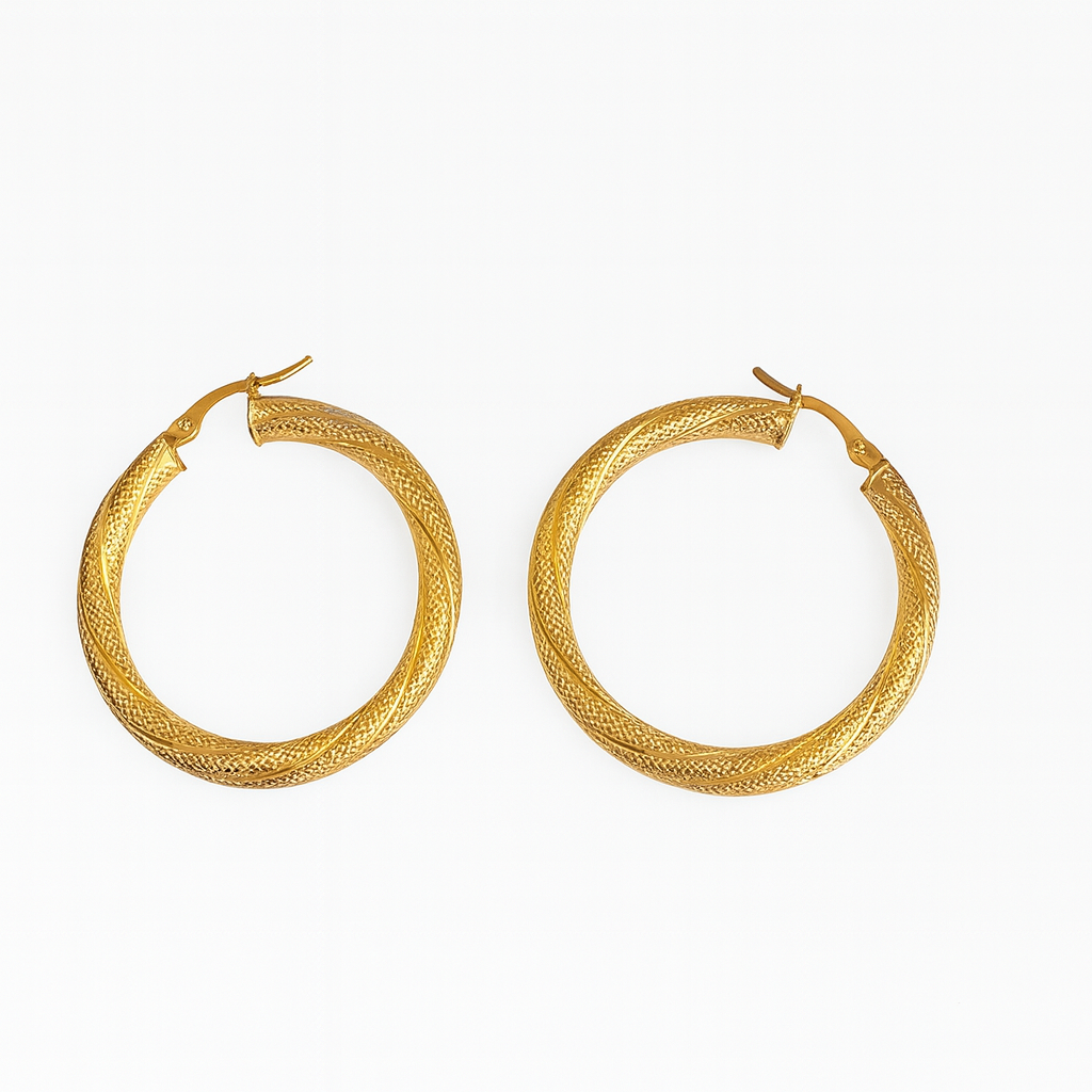 Argollas 10K                                         $150