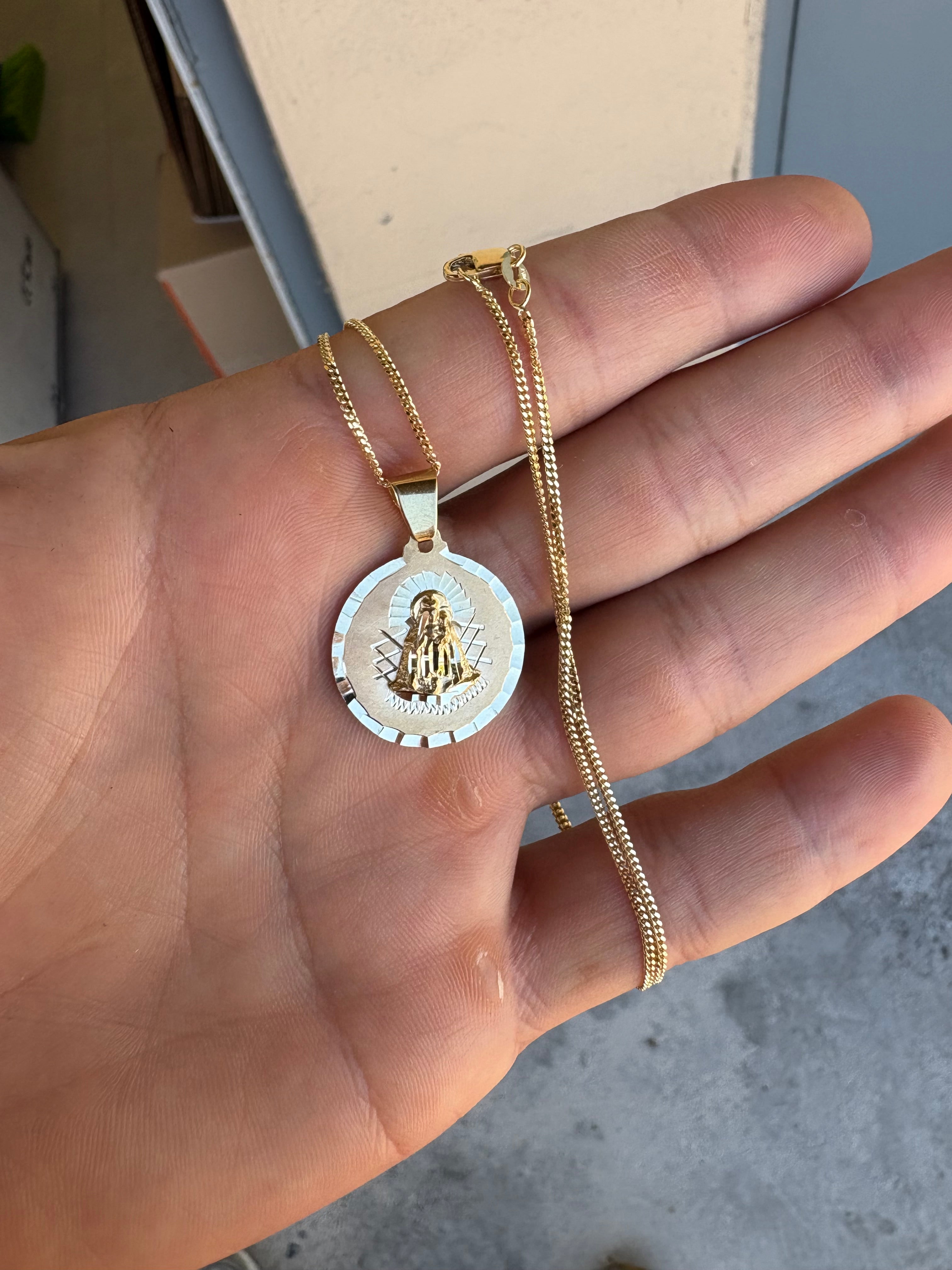 DIJE DE LA CARIDAD DEL COBRE 10k $249.99