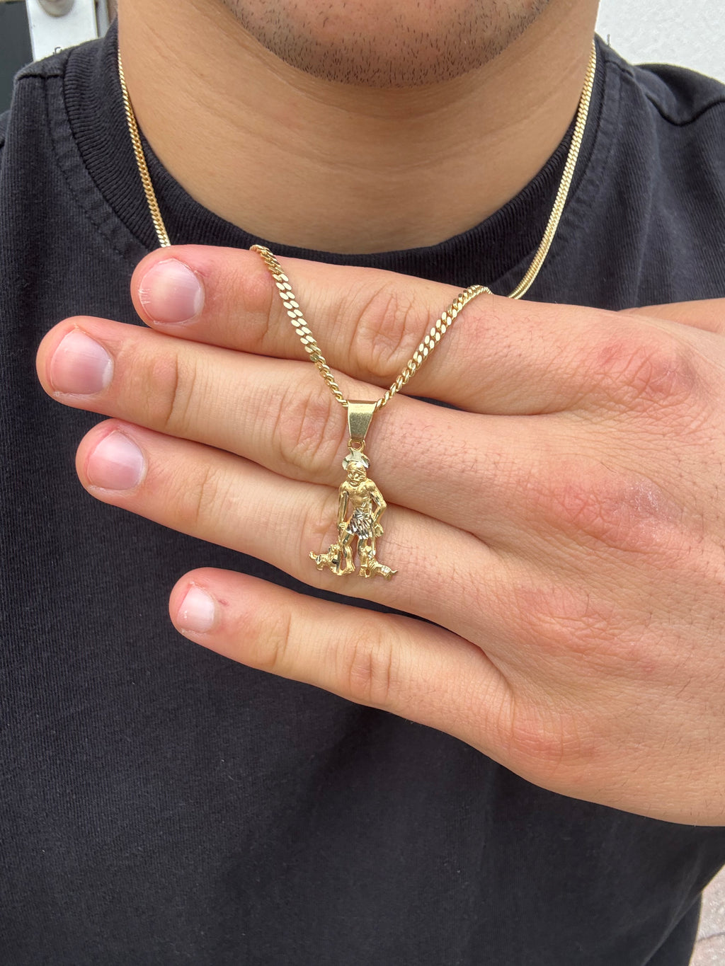 DIJE DE SAN LAZARO 10k.               $149.99