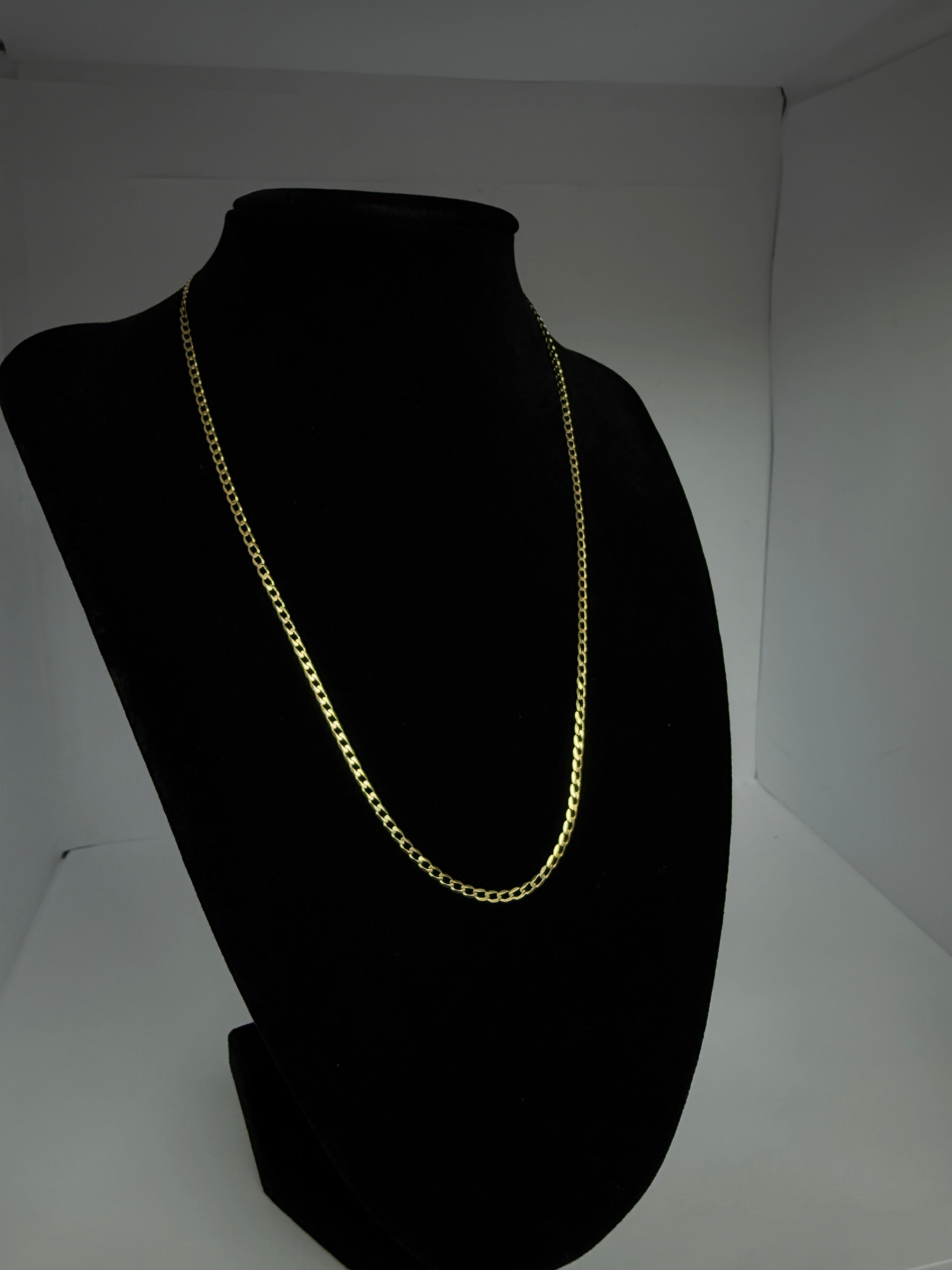 CADENA CORTE DE BRILLO 10k